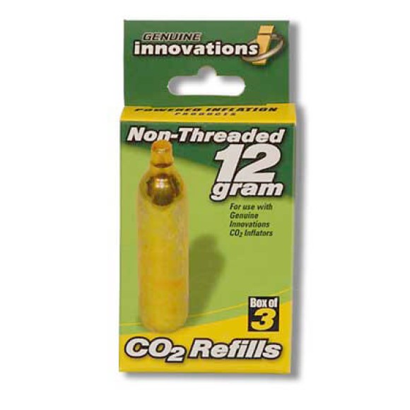 Genuine Innovations 12 gram CO2 refill (3 pack) JUSJU0401